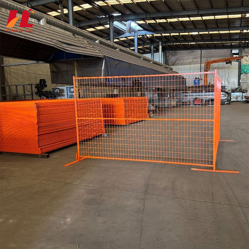 DOT Compliant Canada Temporary Fence for Roadwork and Traffic Safety