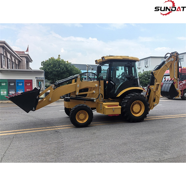 Medium-Sized Loader Solutions with Powerful Compact Backhoe Equipment