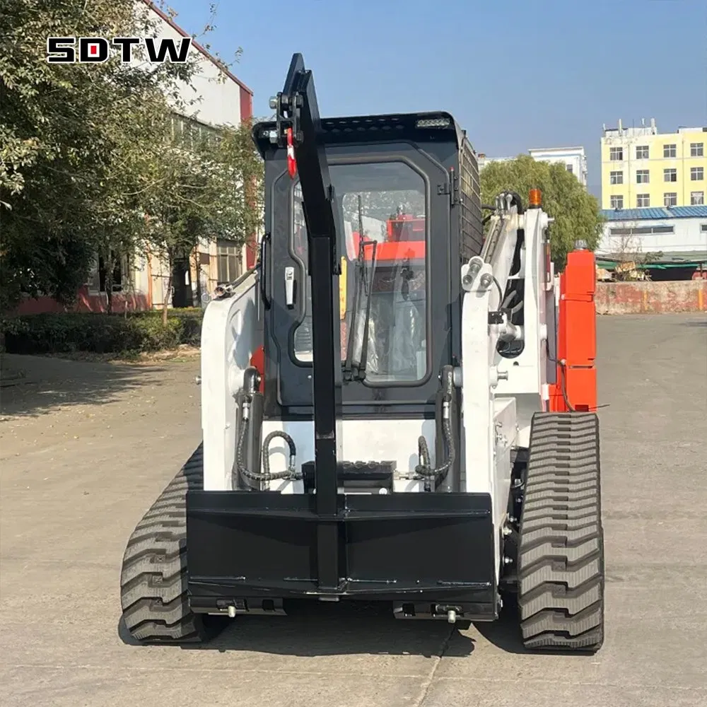 Sdtw Crawler Skid Steer Loader 700kg 1000kg 1200kg Multi-Purpose Attachment Equipment for Sale