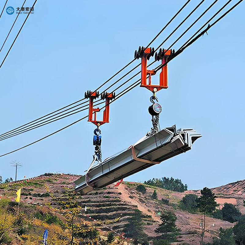Daqin Material Ropeway: Heavy-Duty Cableway for Mining with Gondola Lift &amp; Aerial Tramway
