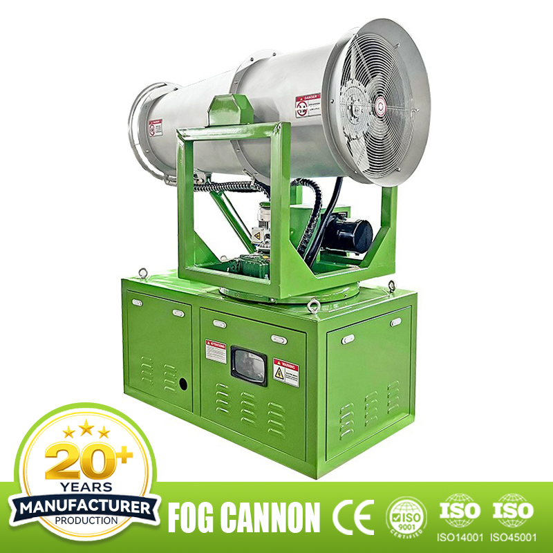 High-Pressure Spray Mobile Fog Cannon Machine for Urban Construction Sites Dust Suppression