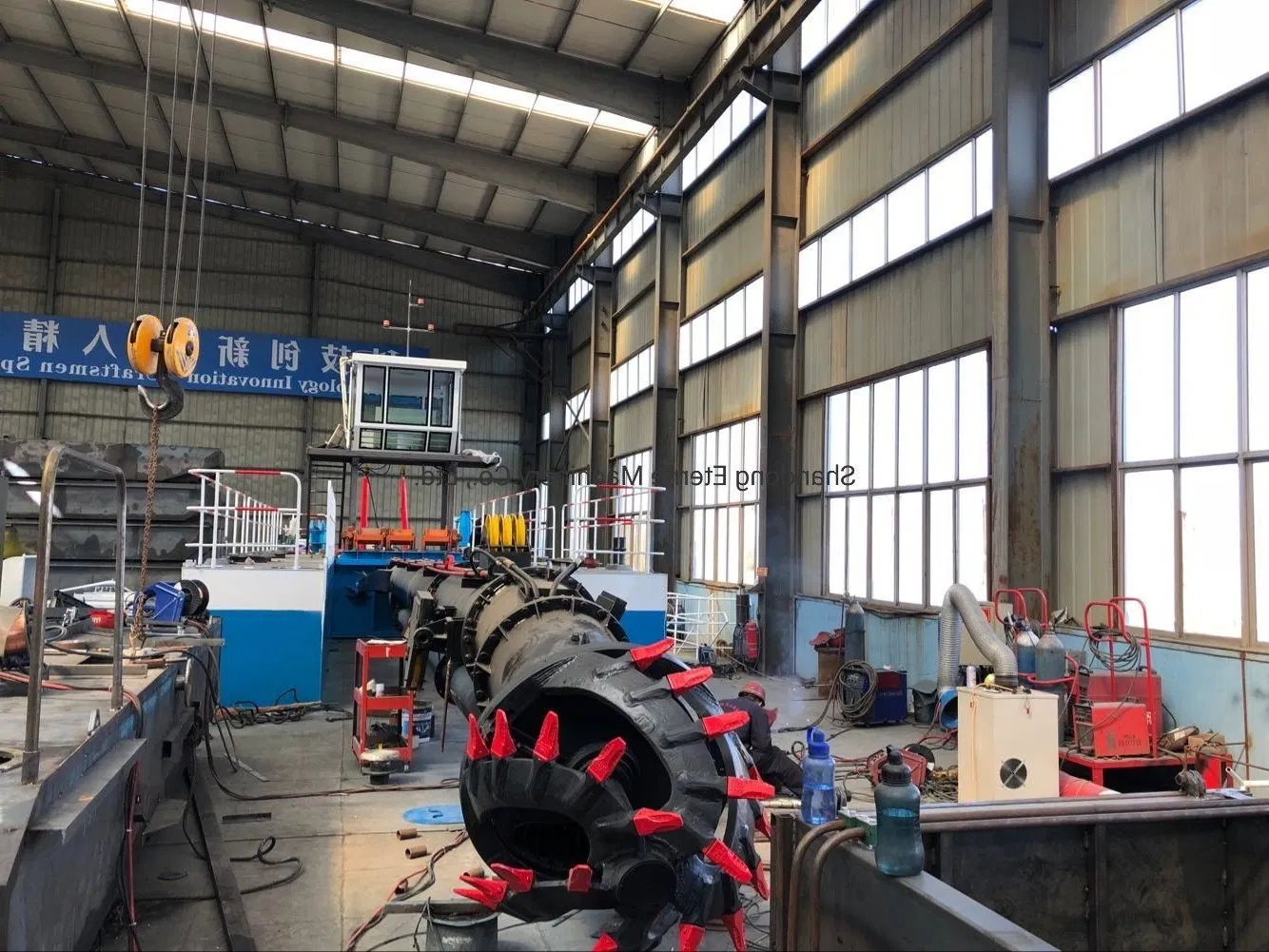 Cutter Suction Dredger River Desilting Equipment