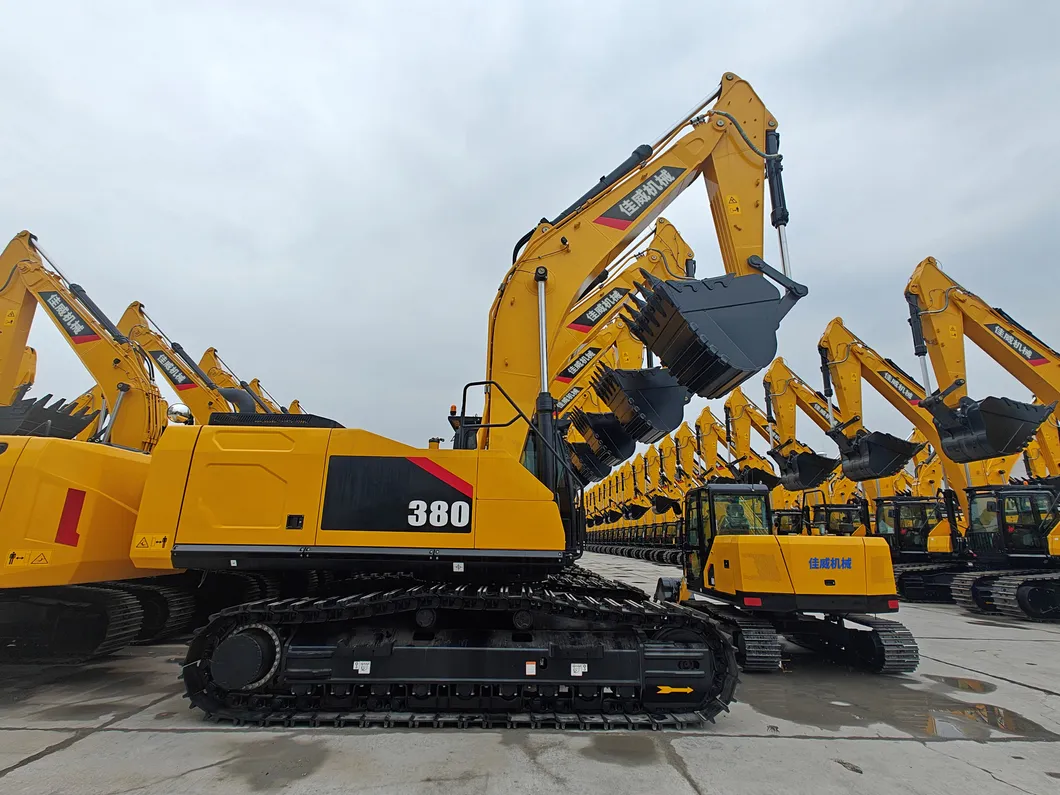 JW380 Hydraulic Excavator Front View