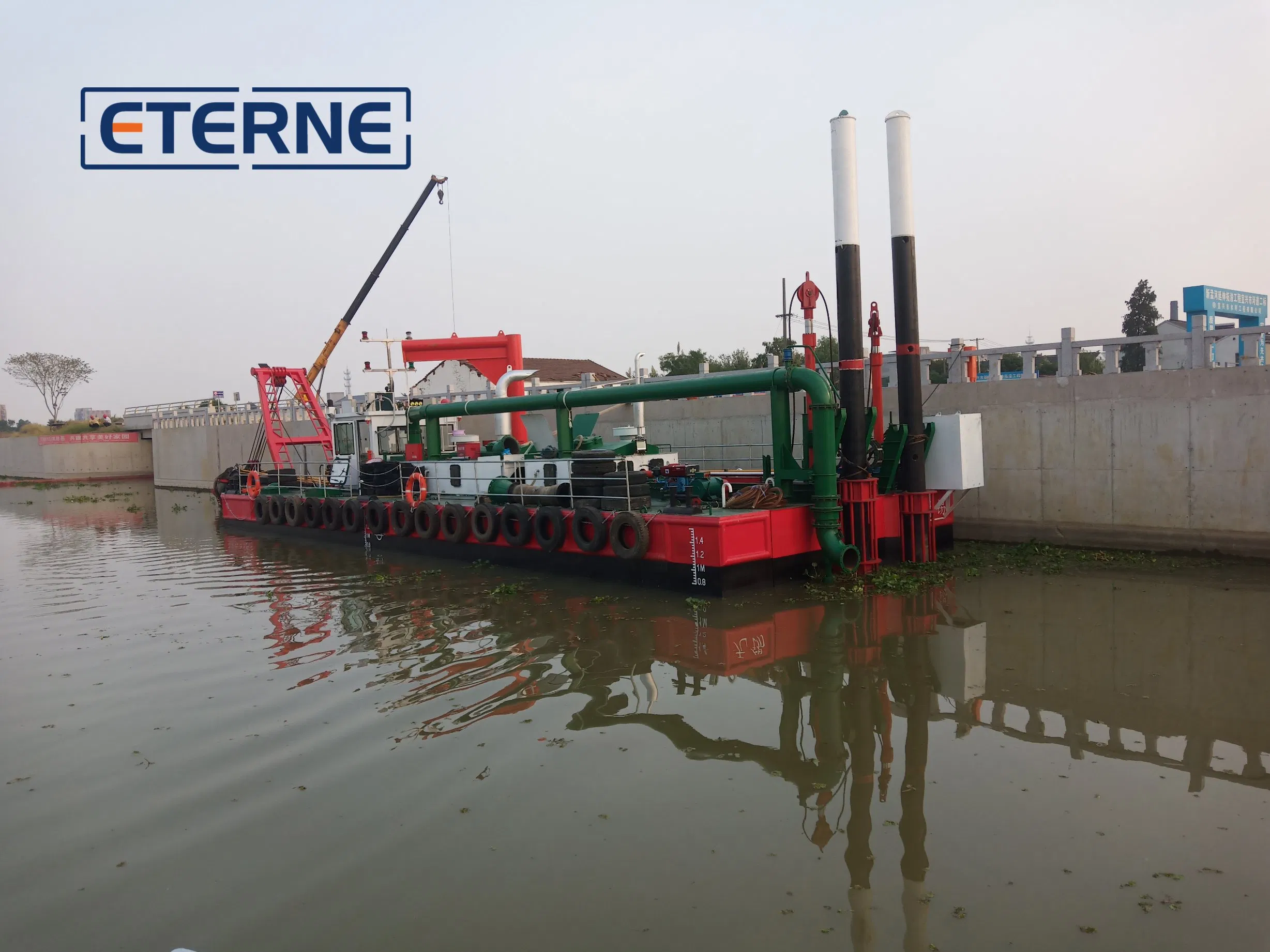 8-26 Inches River Dredging Boat Water Dredging Equipment