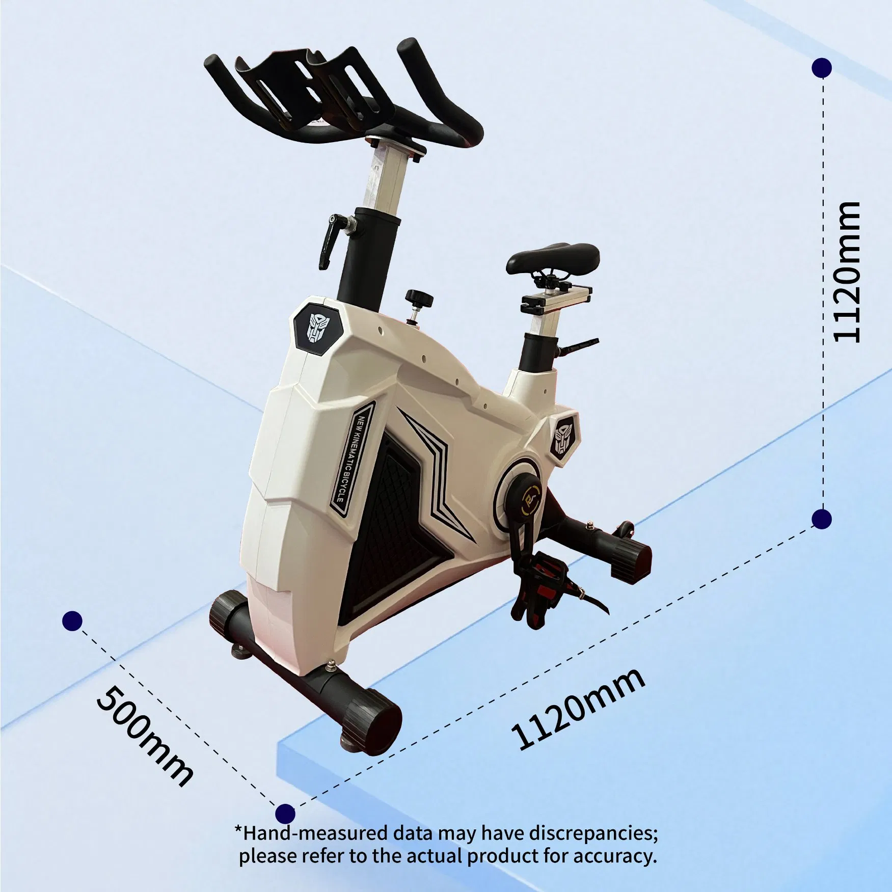 Heavy-Duty Steel Construction Transport Wheels Compact Design Small Spaces Hotel Apartment Cardio Fitness Equipment