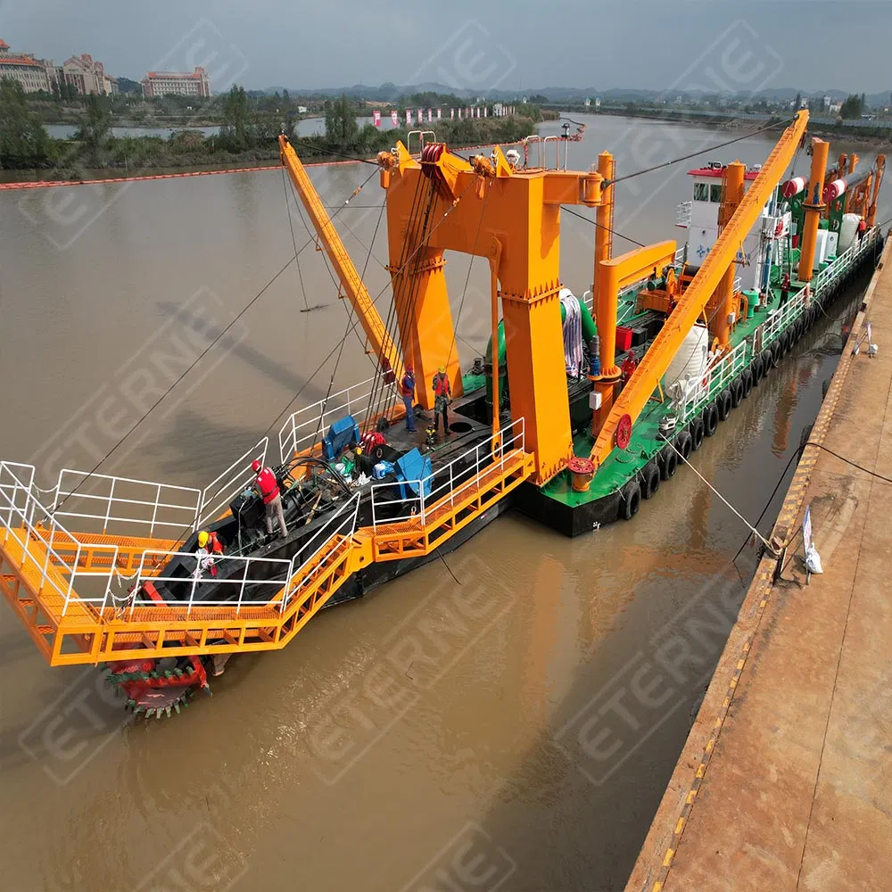 Eterne Machinery CE Certificate Sand Dredger CCS Certificate Cutter Suction Dredger Sand Mining Dredger Machine