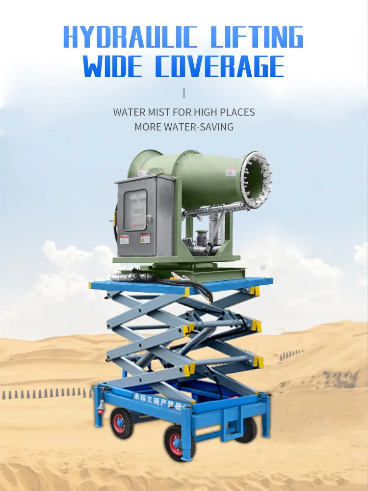 Smart Sensor Liftable Fog Cannon