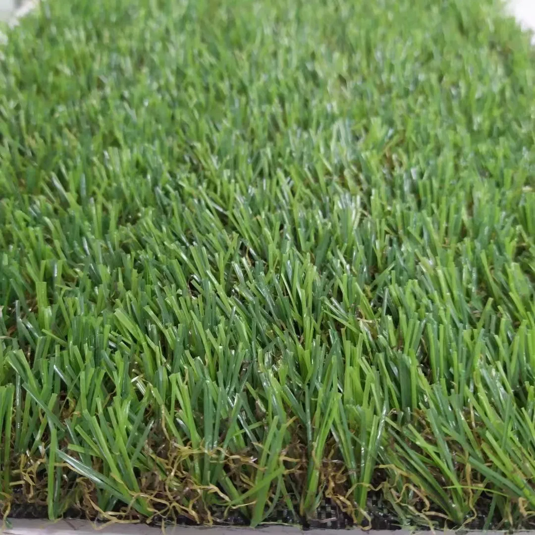 Cement Base Monofilament Lw Plastic Woven Bags Pile Height Faux Turf Landscaping