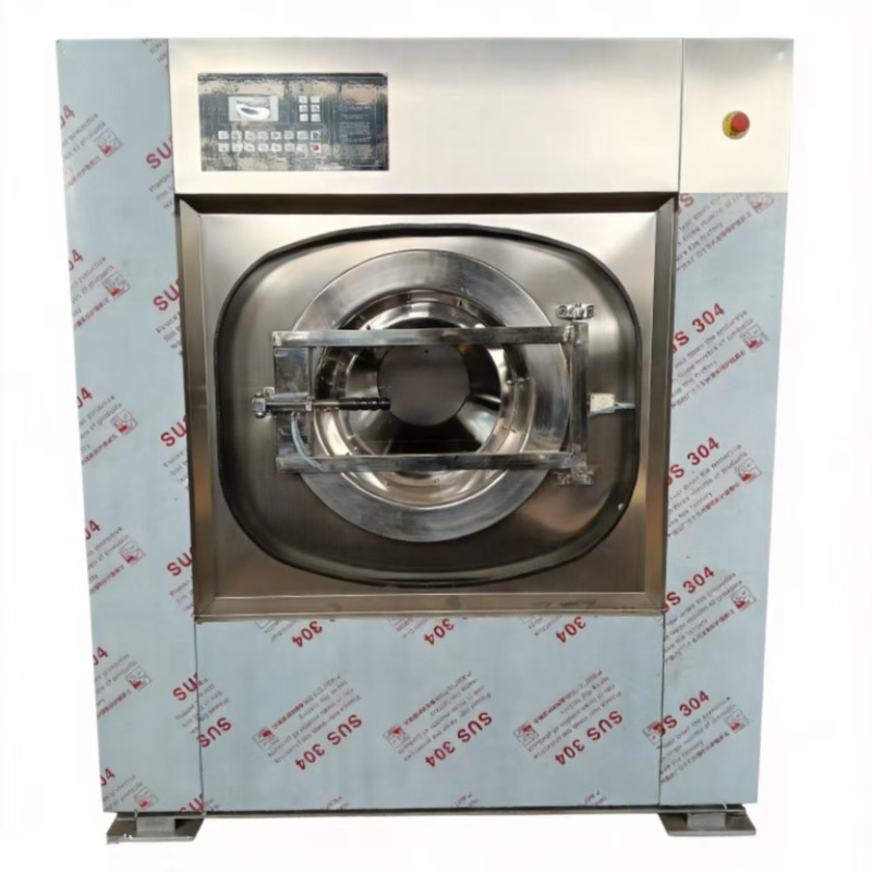 Automatic Industrial Washing Machine with Smart Touchscreen for Construction Industries