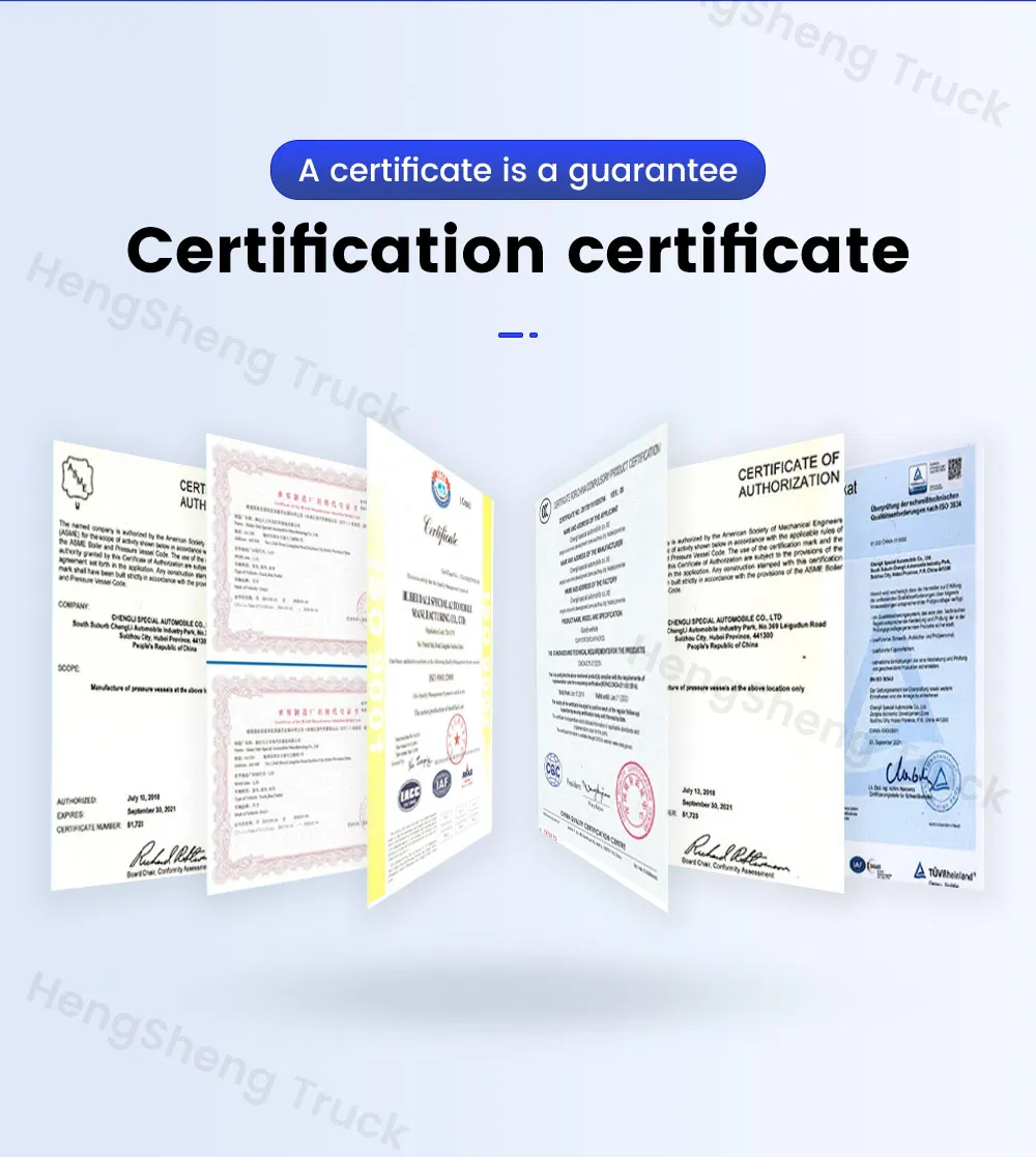 Certifications