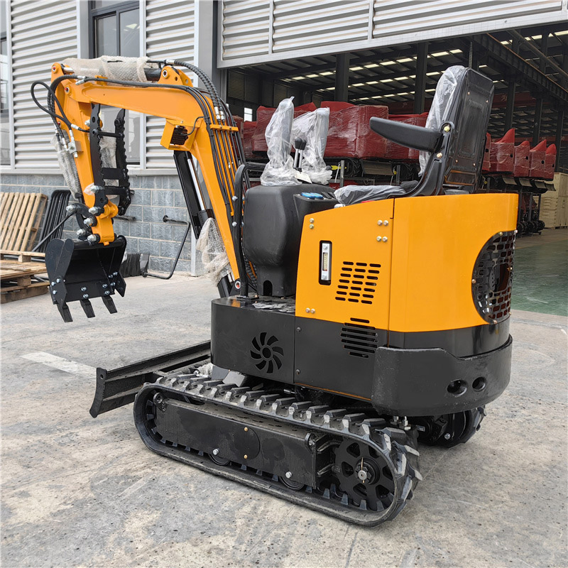 Fuel-Efficient Micro Free Shipping Digger Crawler 10bz Mini Wheel Excavator Hydraulic System