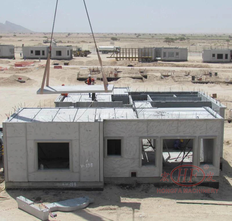 EPS Concrete Wall Panel Machine for Precast Prefab Modular Smart Factory Drywall Panel Making in Saudi Arabic House Fast Construction