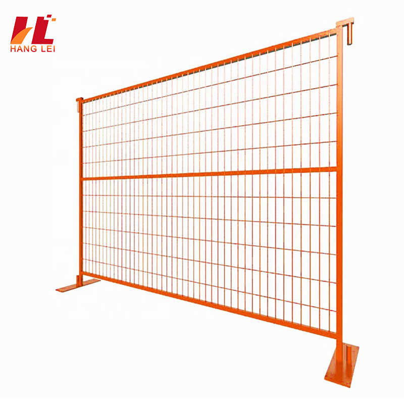 DOT Compliant Canada Temporary Fence for Roadwork and Traffic Safety