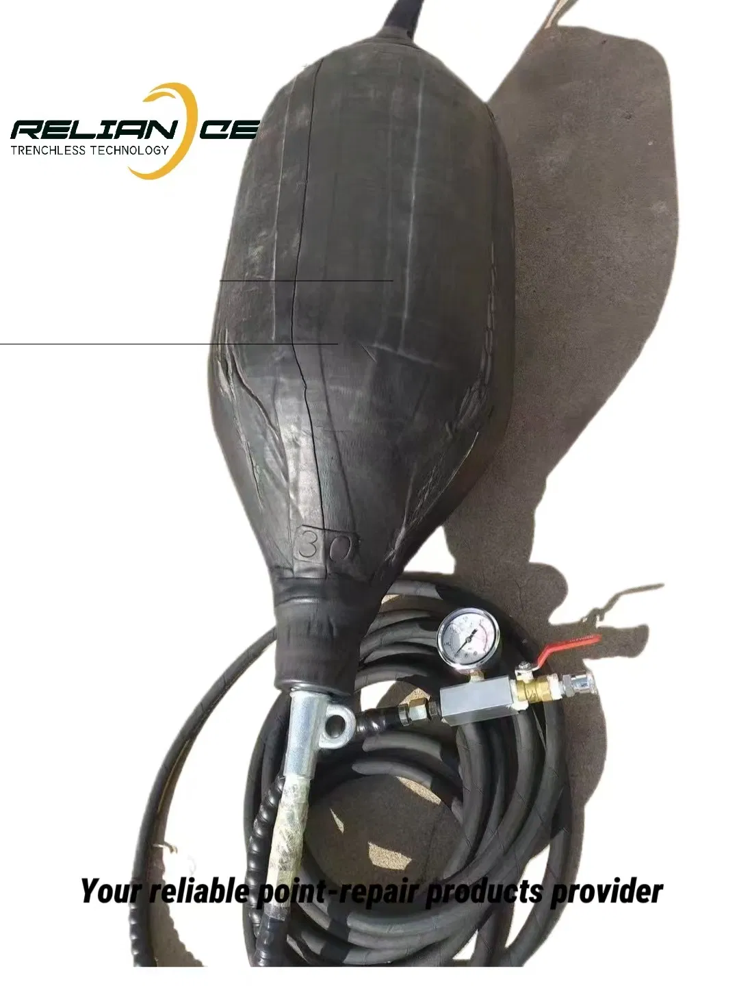 Trenchless Stop Balloon System for Non-Excavation Pipeline Maintenance