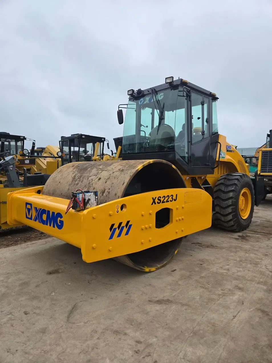 Steel Wheel Roller Detail