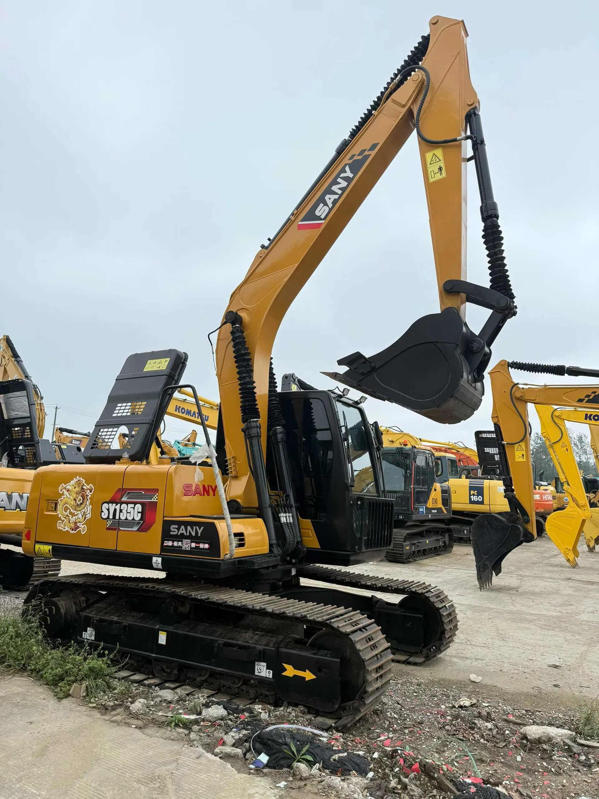 3.0 Meters 0.8 Cubic Sany Sea Transportation Earth-Moving Equipment Good Quality