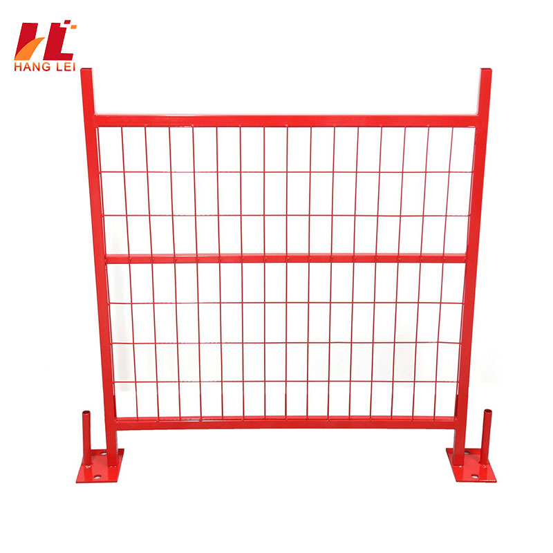 DOT Compliant Canada Temporary Fence for Roadwork and Traffic Safety