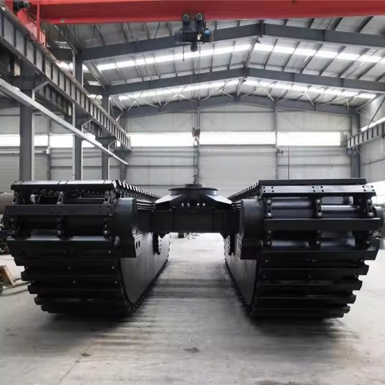 Modular Excavator Pontoon Construction Equipment for Mining Equipment Operations