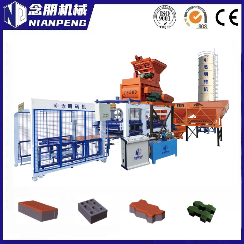 Smart-Operation Sturdy Qt6-15b Brick Making Machine for Construction Sites