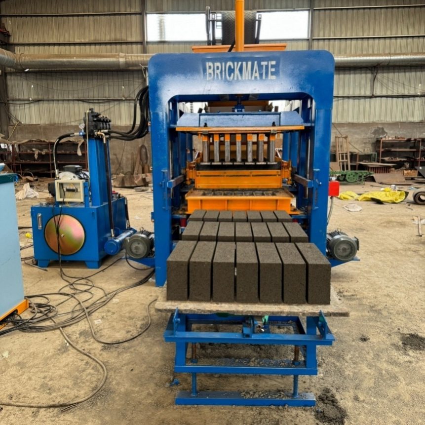 Fast Production Qt4 15 Brick Machine for Intertile Brick Manufacturing in Urban Construction
