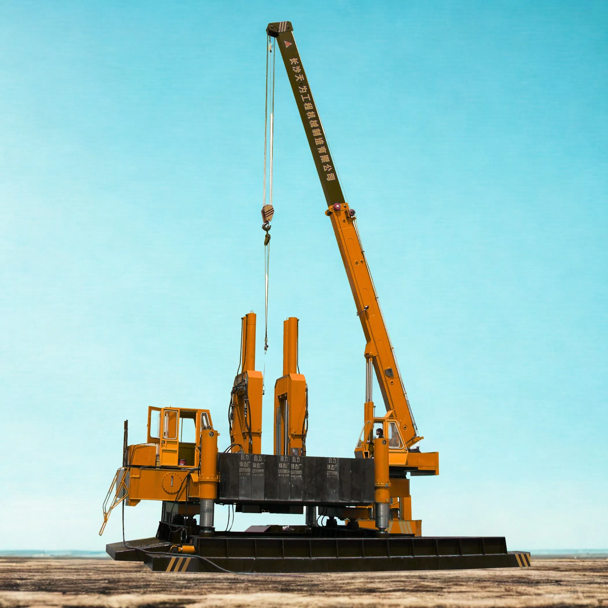 High-Speed Urban Piling Machine for Efficient Construction Projects