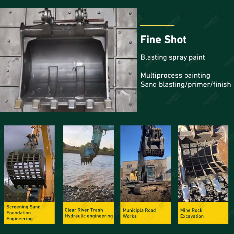 Rsbm Premium Excavator Part Skeleton Bucket for Construction and Roadwork