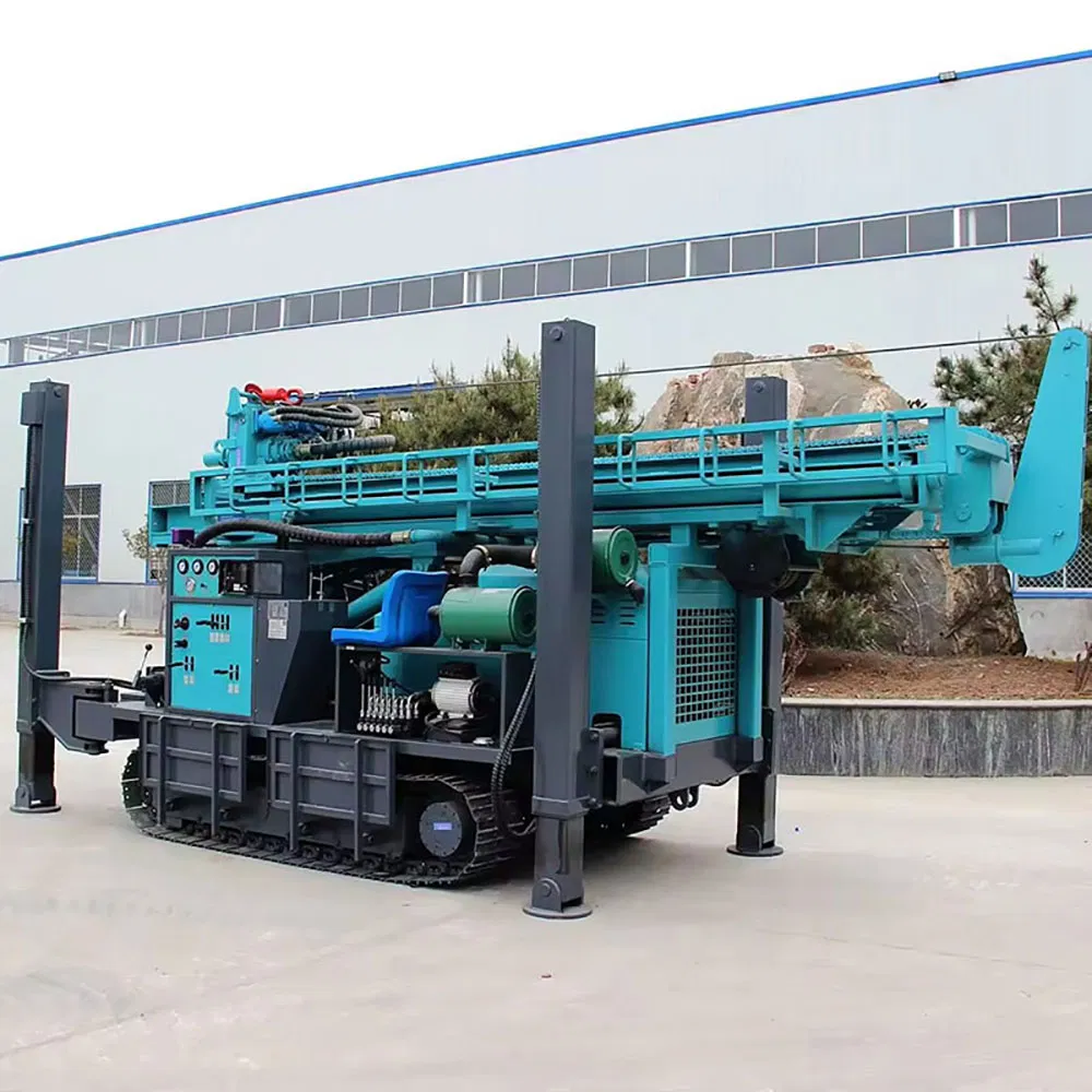 Heavy-Duty 450m Deep Water Well Drill Machine for Efficient Excavation