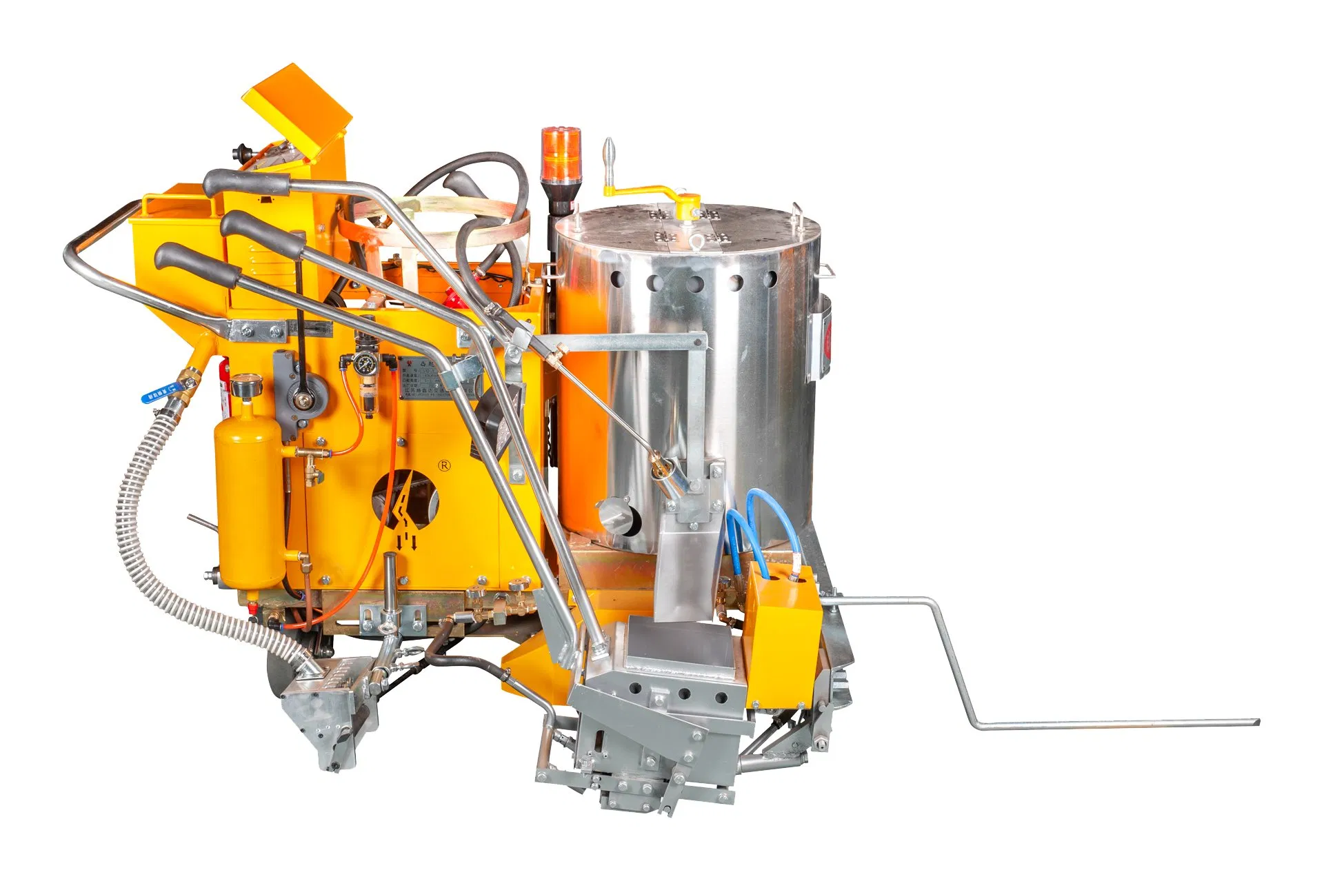 Hw Raised Oscillating Road Marking Equipment - Specialized Machine for Highway &amp; Urban Road Line Construction