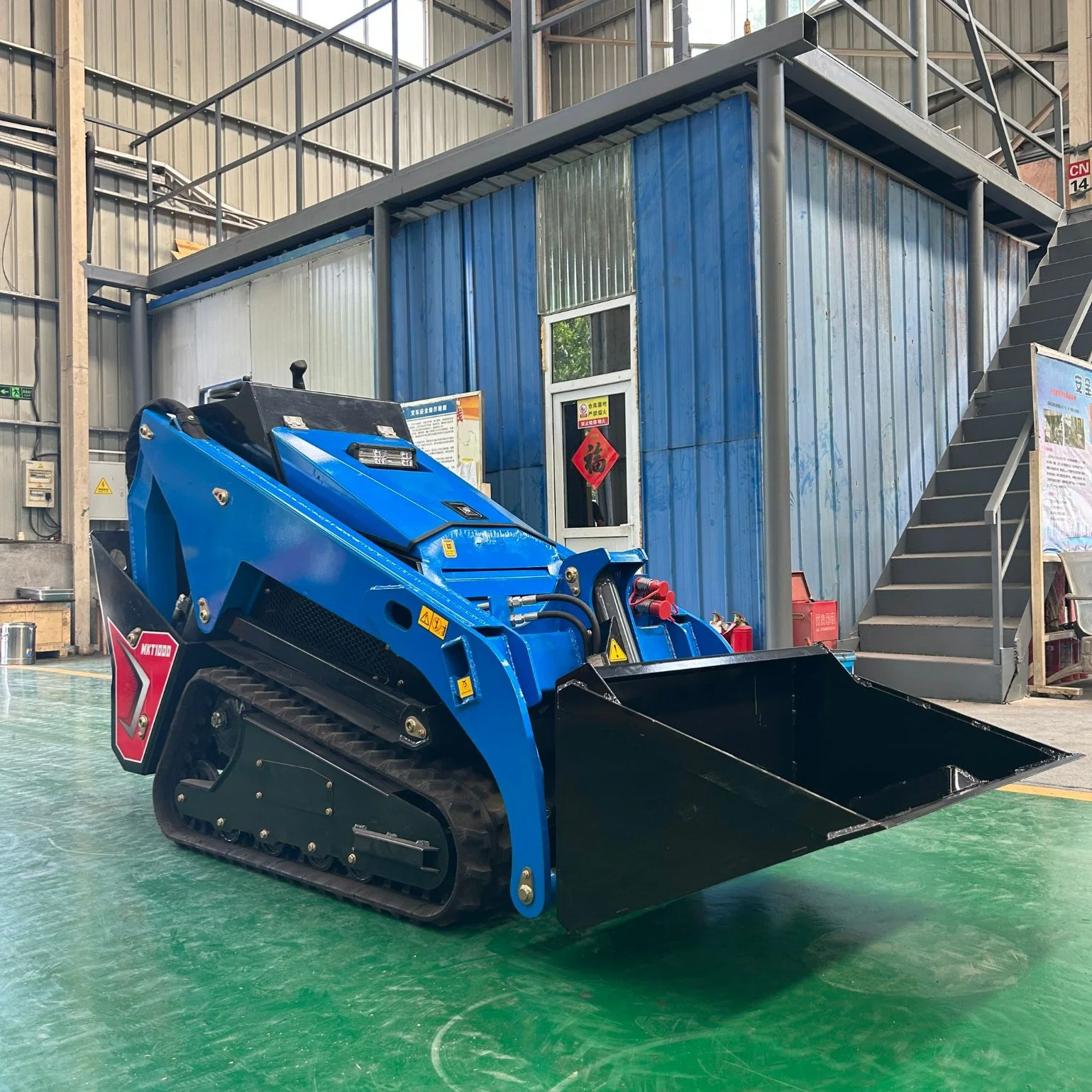 Earth Moving Machinery CE EPA Diesel 23HP Small Skid Steer for Sale