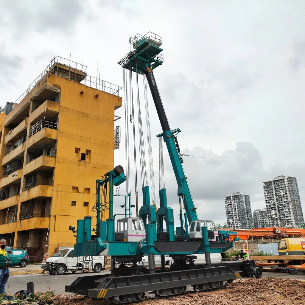 Automated Concrete Pile Driver: Reliable Solutions for Highway Construction