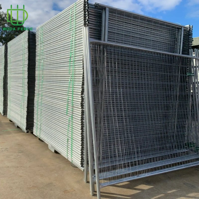 Heavy-Duty Durable Modular Canada Temporary Fence for Roadwork Rental