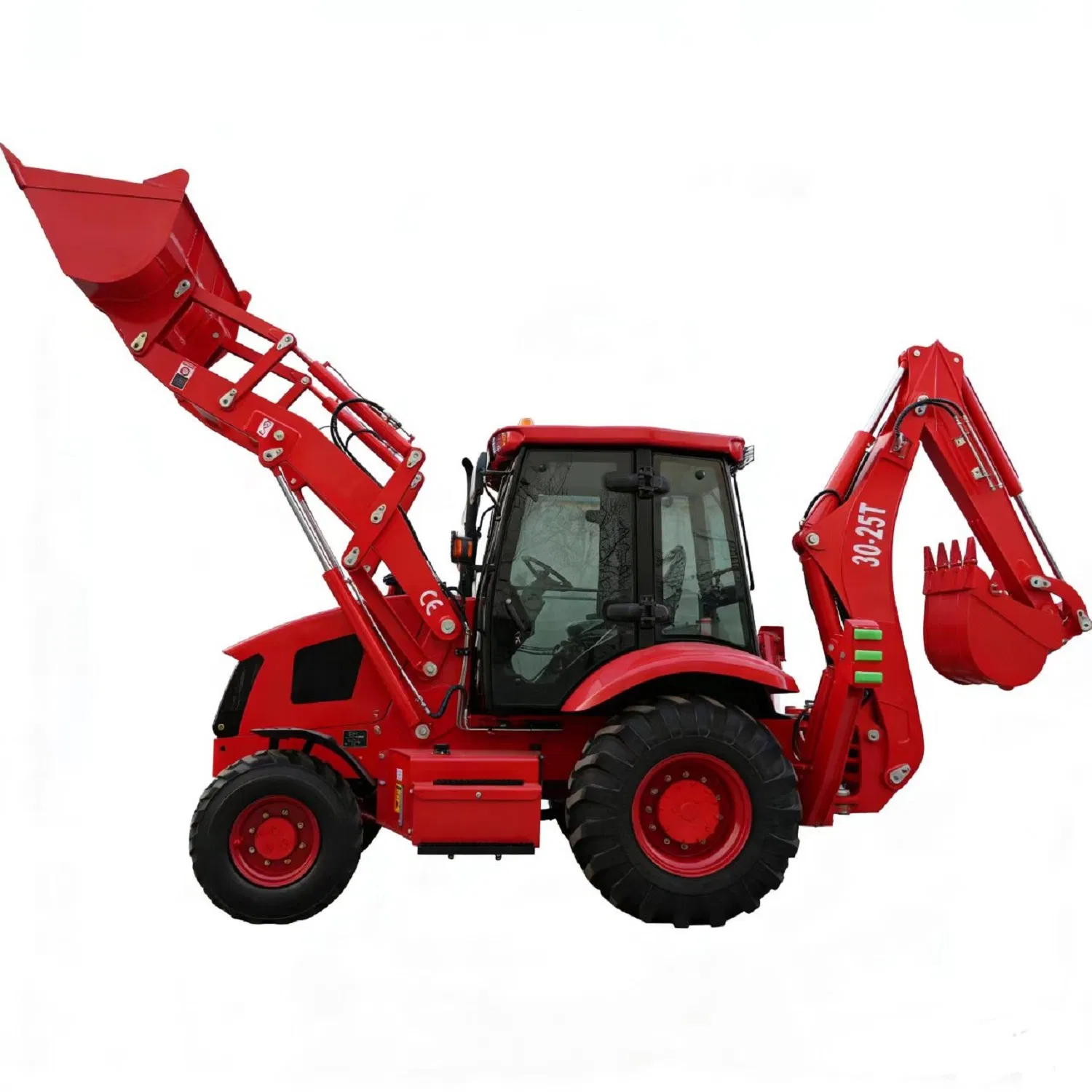 Mini Loader Backhoe Loader 388h Backhoe Loader Large Flow Hydraulic System