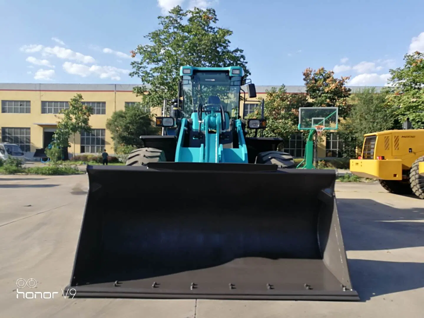 Agricultural Machine Lq956 China Manufacture Wheel Loader with Rated Load 5t with Weichai/Cummins Engine with Standard Bucket