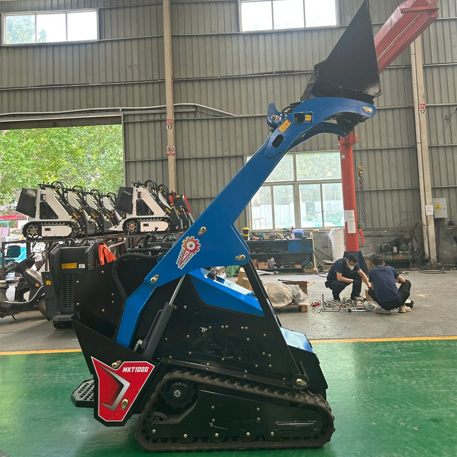 Earth Moving Machinery CE EPA Diesel 23HP Small Skid Steer for Sale