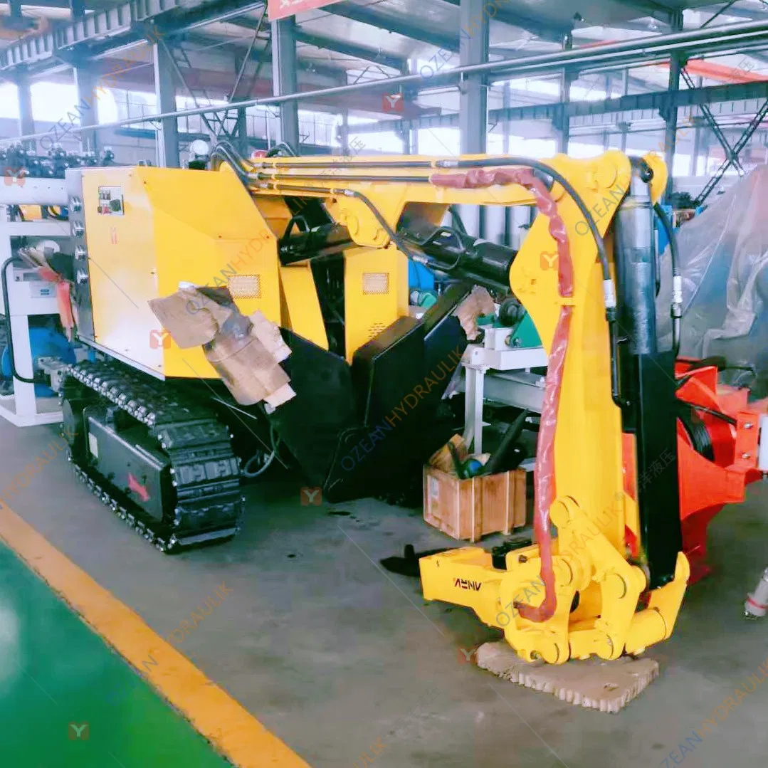 Telescopic Arm Ladle Slaging Equipment for Slag Skimming From Ladle