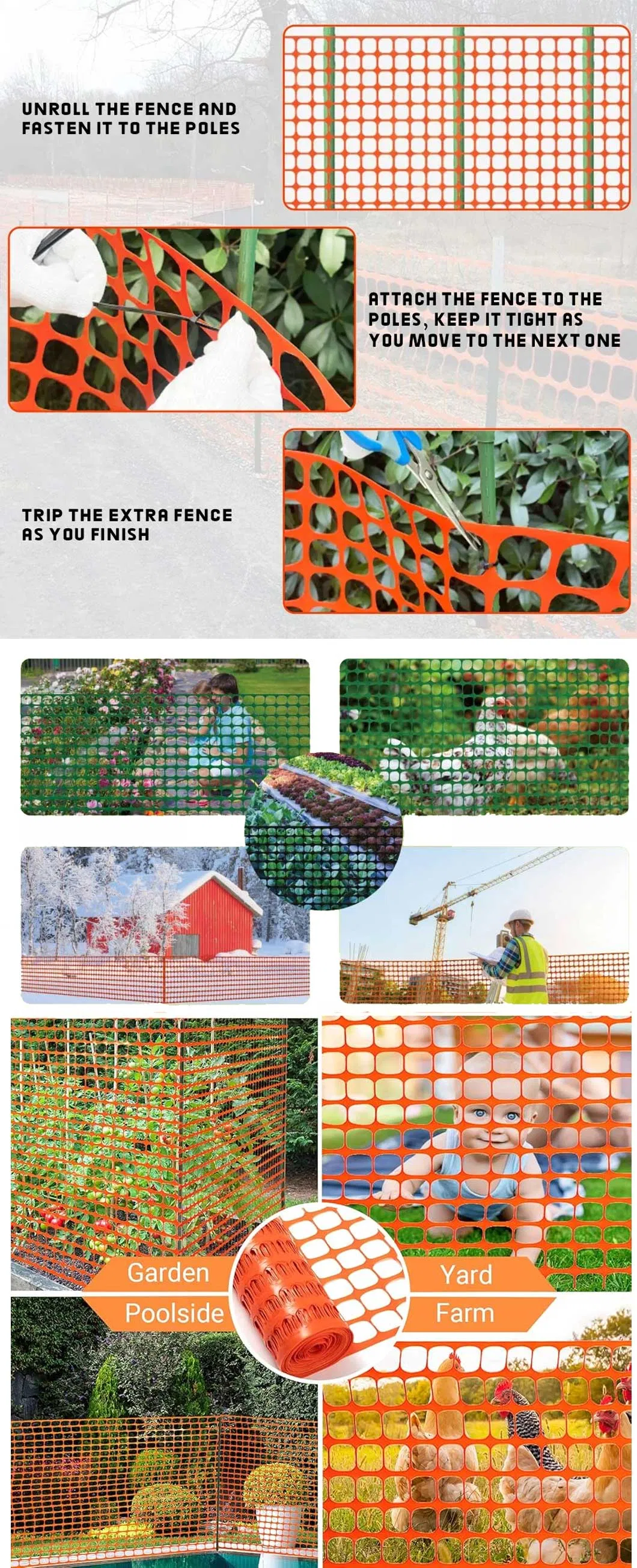 Safety Snow Fence Application