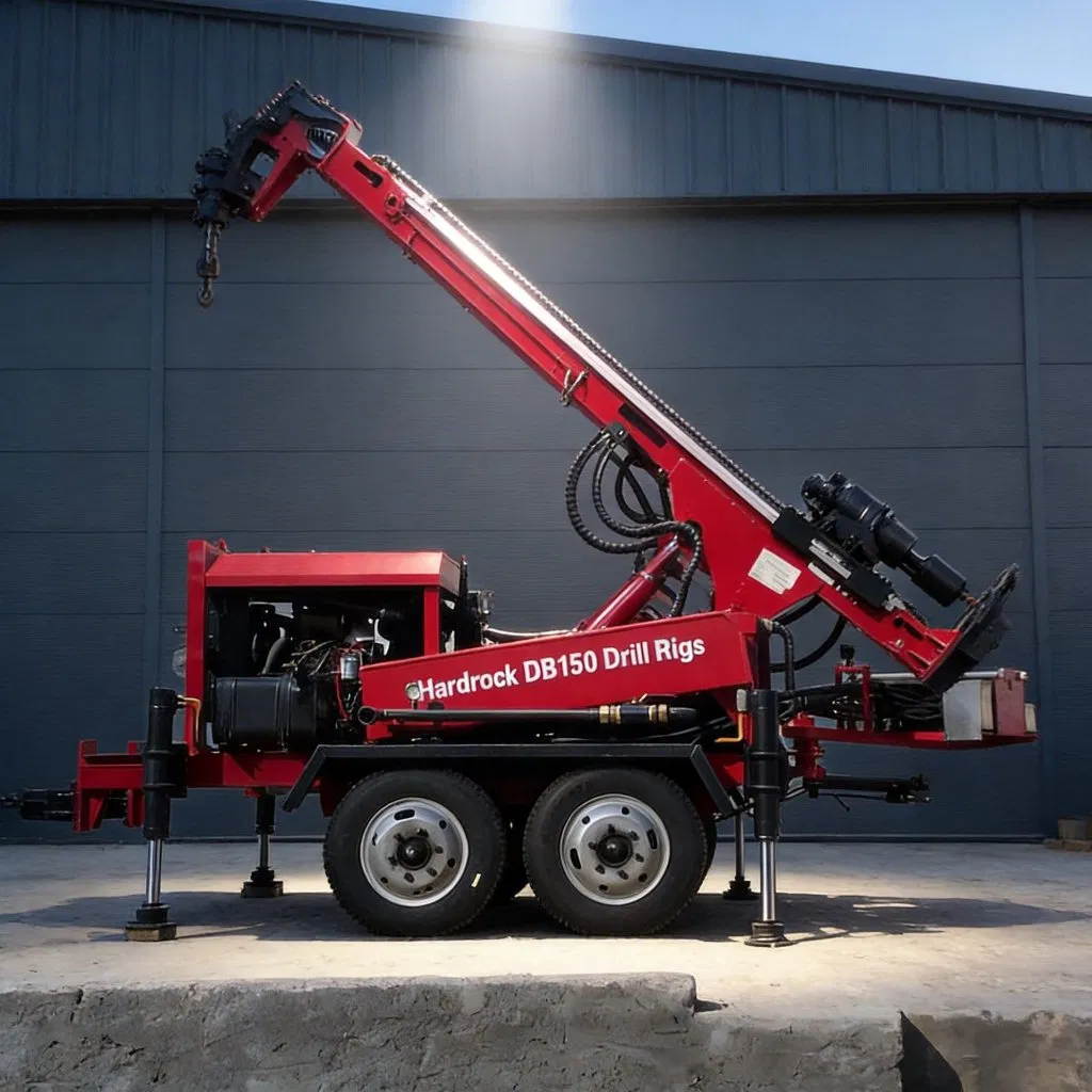 300m Full Hydraulic Water Well Drilling Rig /Portable Digging Machines/Borehole Drilling Machine