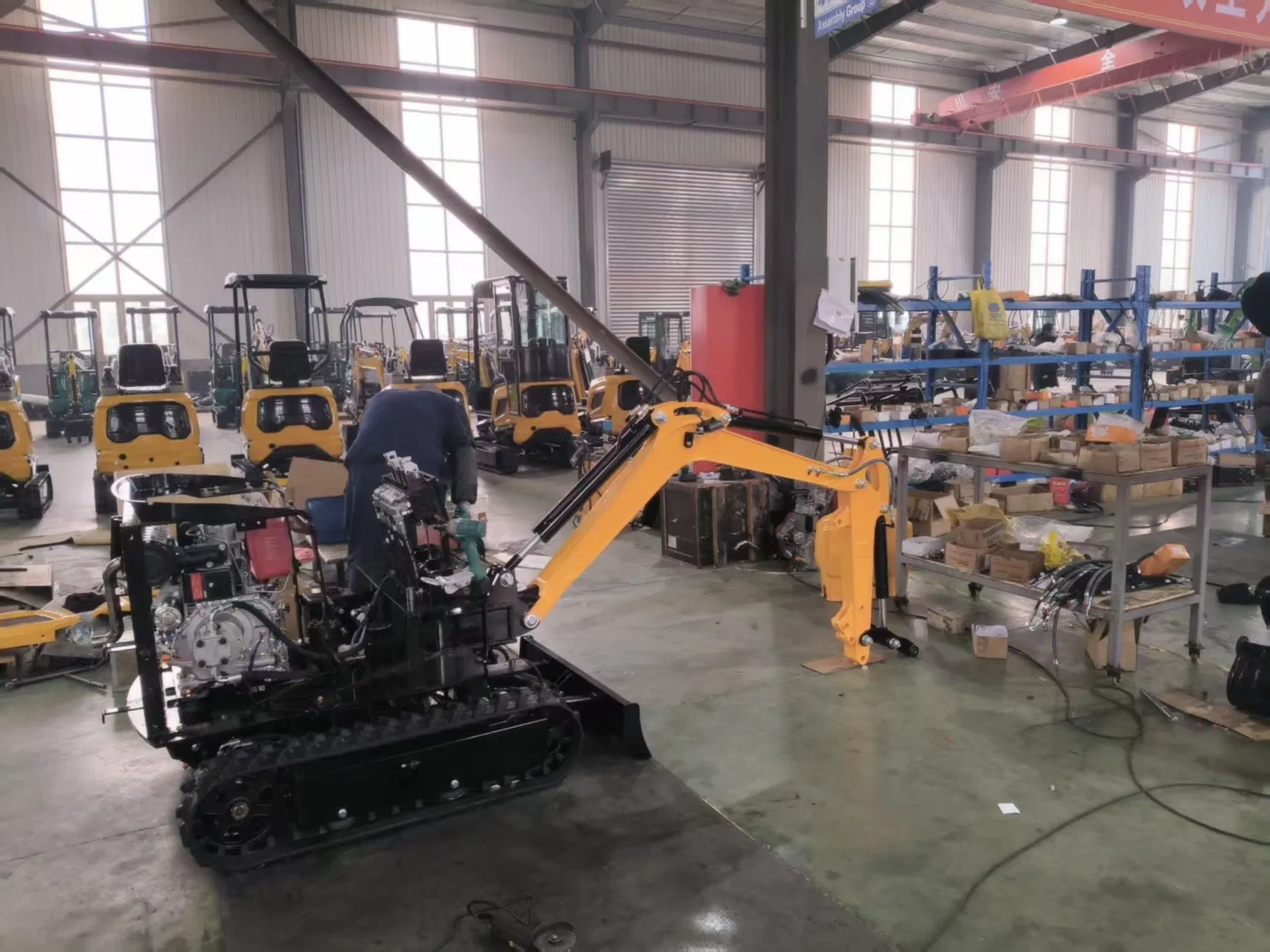 6.5 Ton Small Excavator, High-Power Hydraulic System &amp; Strong Digging Force, Heavy-Duty Application