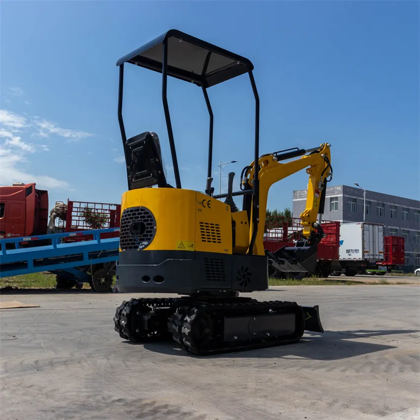 Hydraulic Mini Small Micro Crawler Bagger Digger