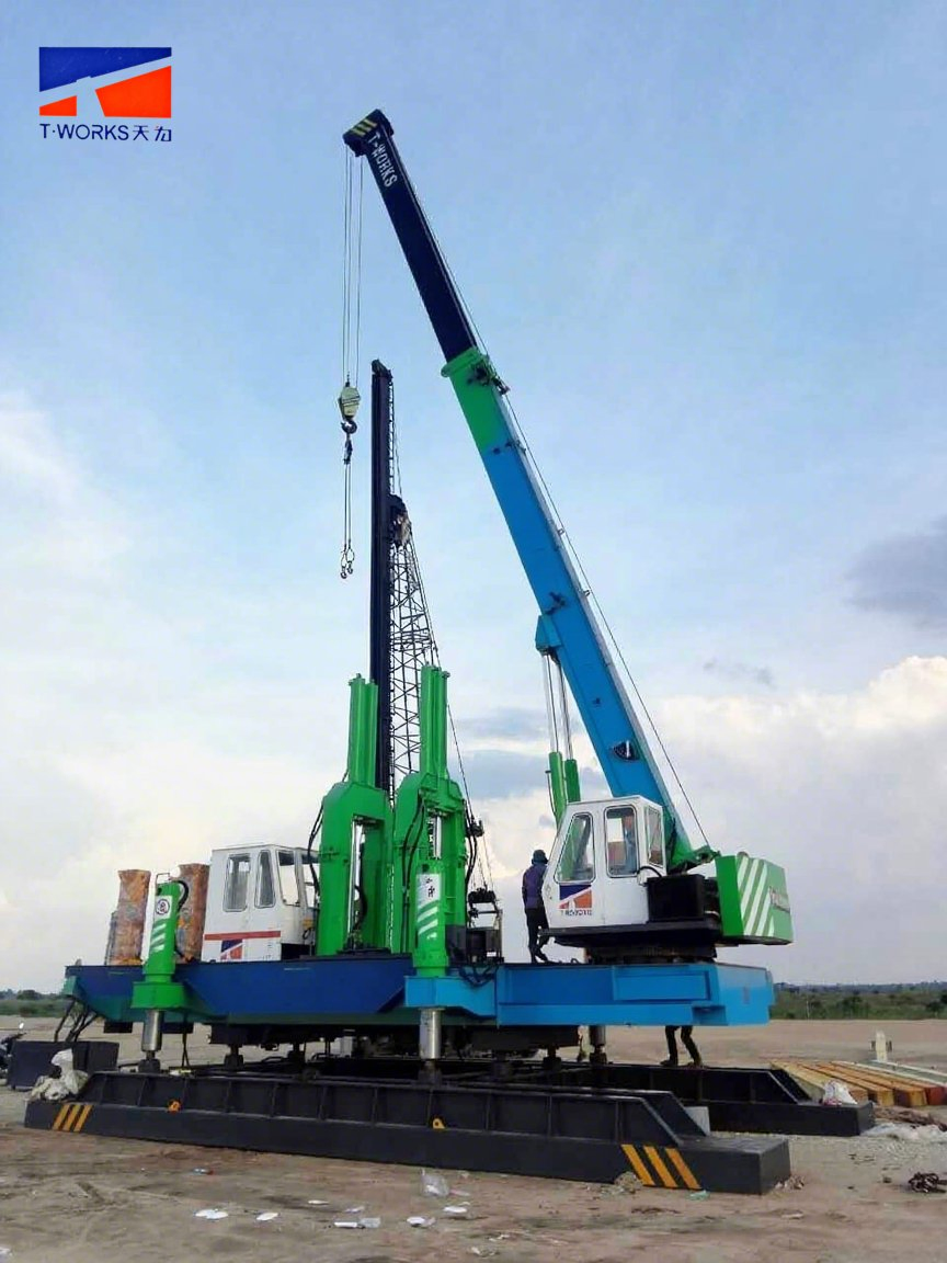 Compact Construction Equipment for Heavy Duty Piling Applications