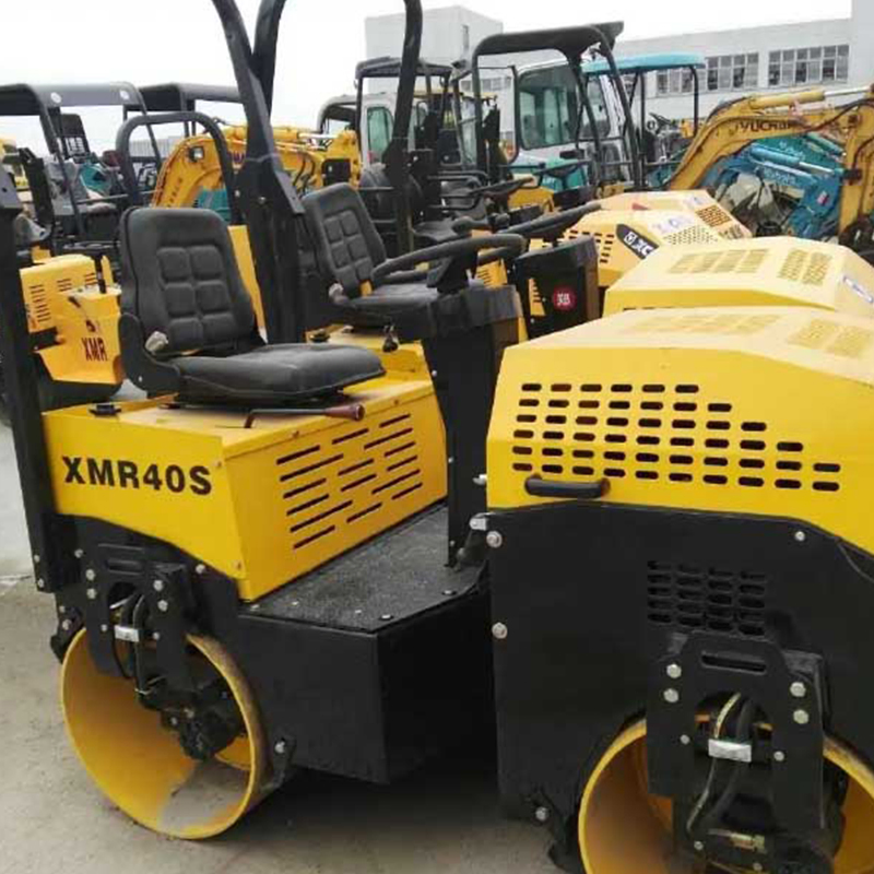 Small Road Roller Earth Moving with Micro Excavator Attachment Construction Machinery