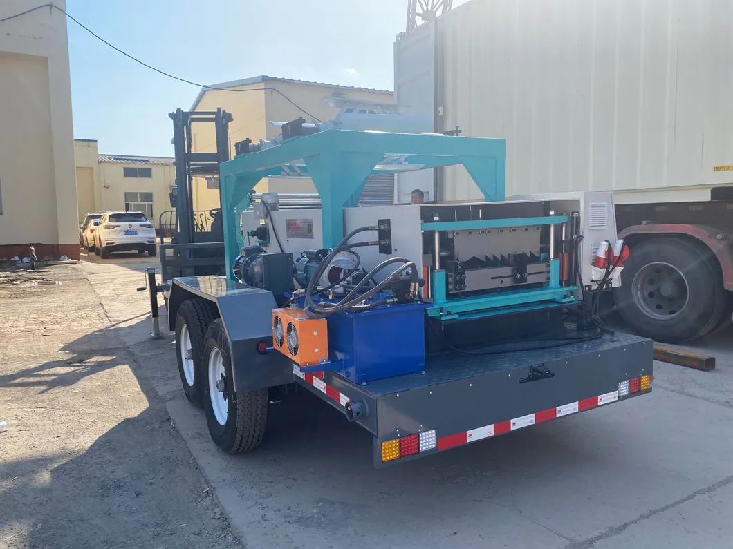 Portable Roofing Making Machine