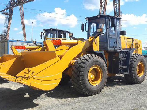 6t Lonking Wheel Loader Cdm860 with Quick-Change Bucket Articulated Loader
