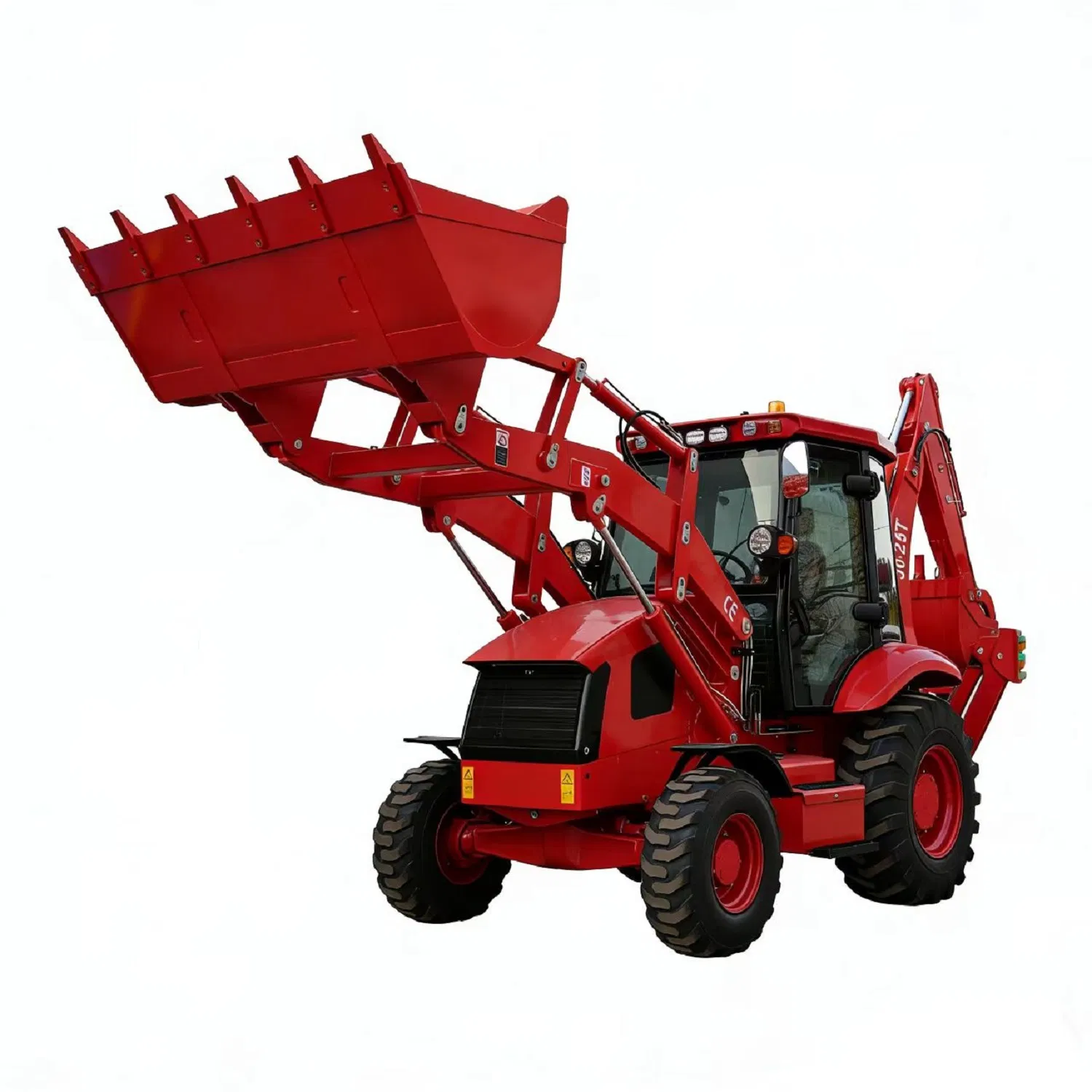 Mini Loader Backhoe Loader 388h Backhoe Loader Large Flow Hydraulic System