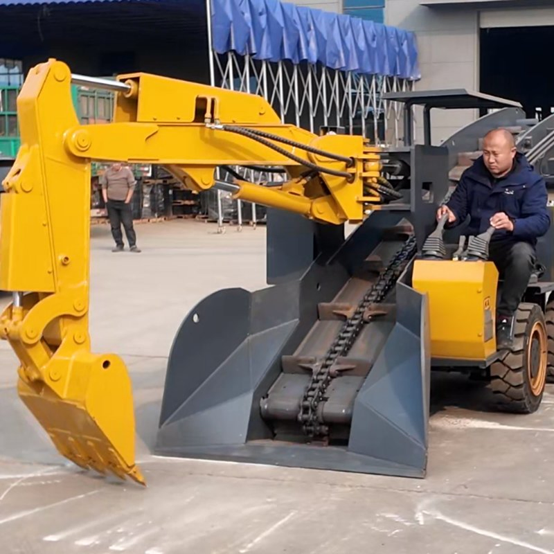 Heavy-Duty Mucking Loader Mining Machinery with 37kw Motor, Large Section ≥2.6×2.6m, Reliable Equipment for Underground Excavation