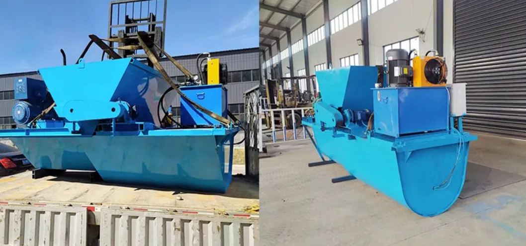 Diesel Power Concrete Trench Making Slip Form Machine