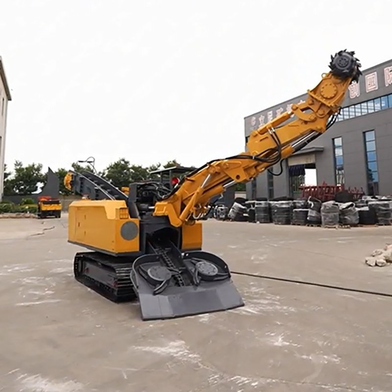 Low-Noise Environmental Road Header Machine for Urban Subway and Underground Passage Construction