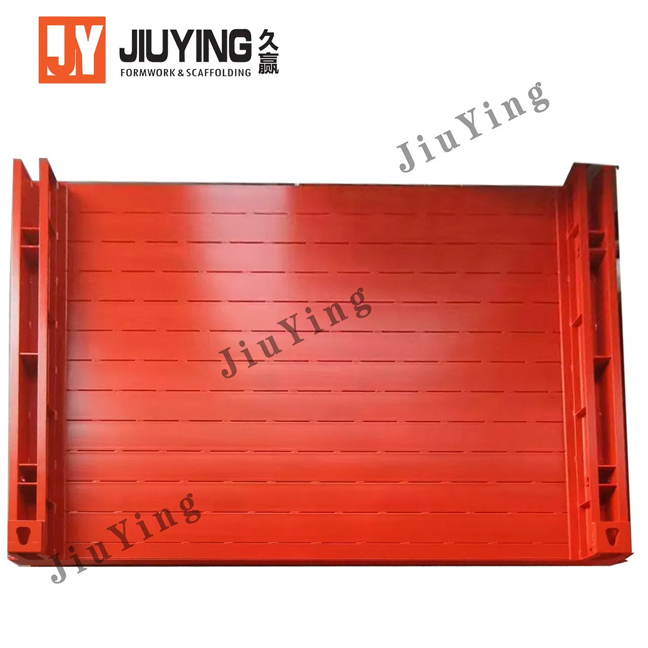 Versatile Trench Shoring System in Orange Red for Efficient Use