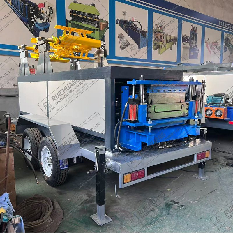 Smart Automatic Portable Roofing Making Machine for Quick Roof Construction with Full Service