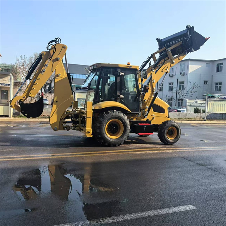 Durable Solutions for Medium-Sized Backhoe Loader with Powerful Drive